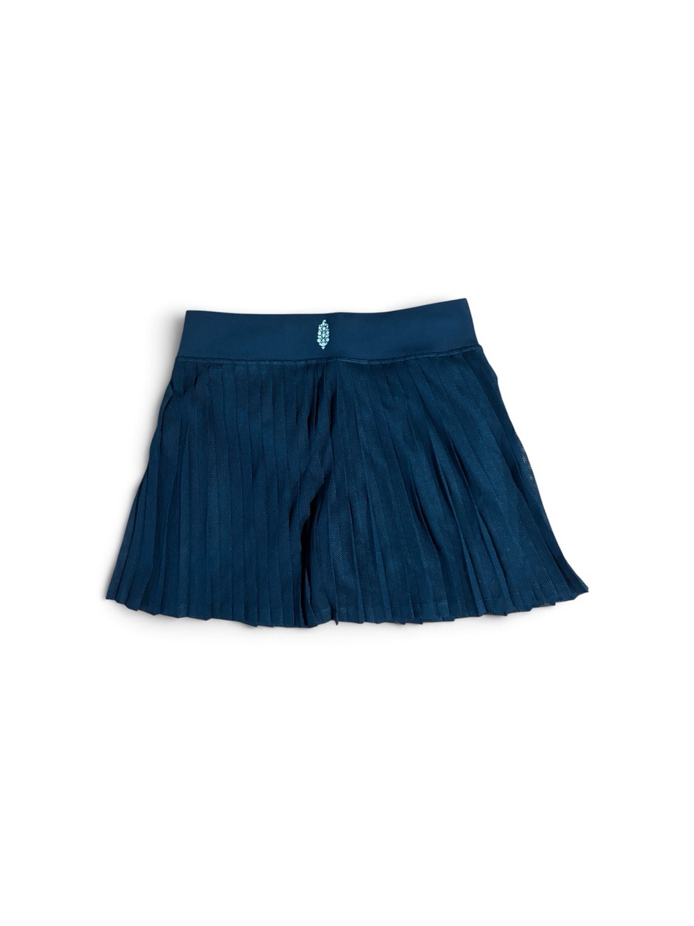 Free People FP Movement Rally Pleated Miniskort Size XS-S Navy, NWT